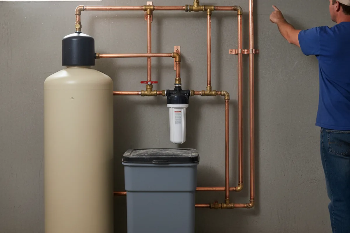 Whole-house water treatment system installed in Topock